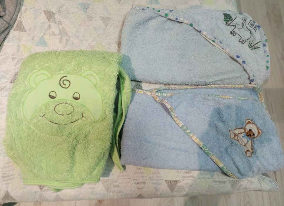 Лот халат +2бр хавлии 12м-24м