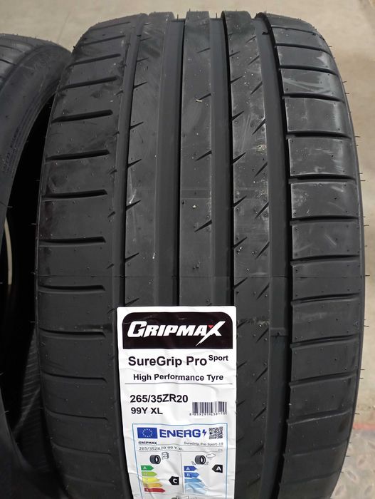 Anvelope Gripmax 265/35/20 Noi De Vara (Audi A7)