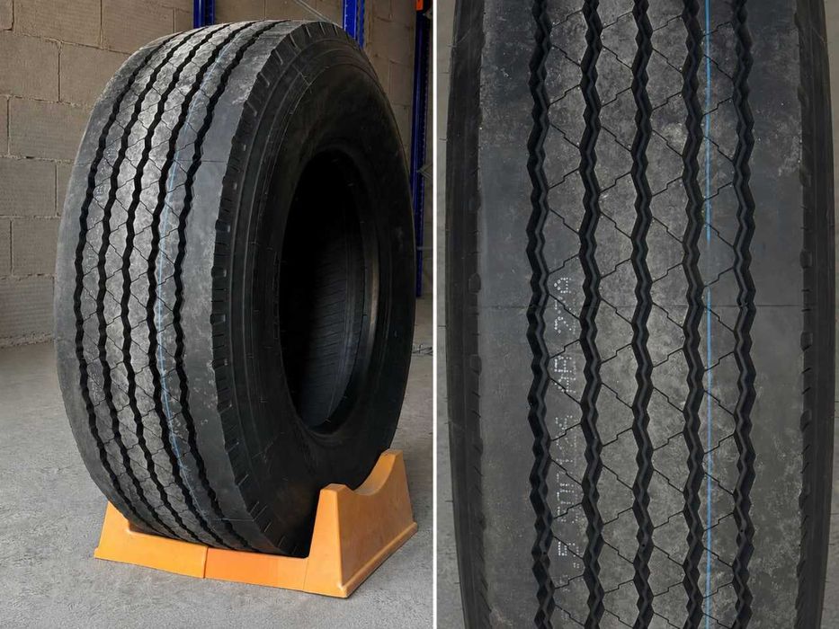 385/65R22.5 размердаги ва бошқа ўлчамлардаги фура шиналари мавжуд.