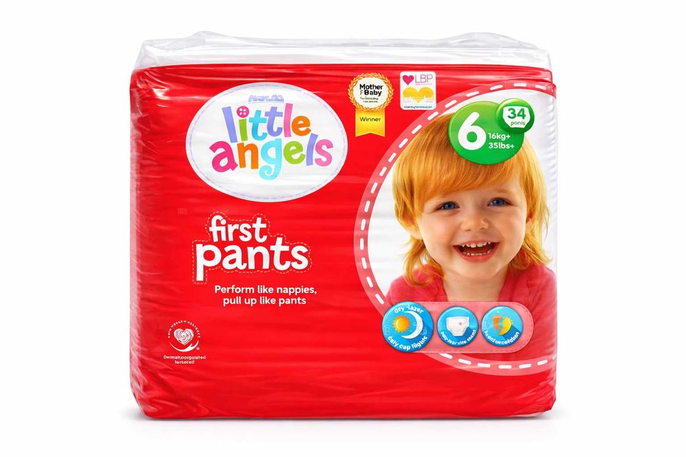 Памперс гащи Little Angels, размер 6