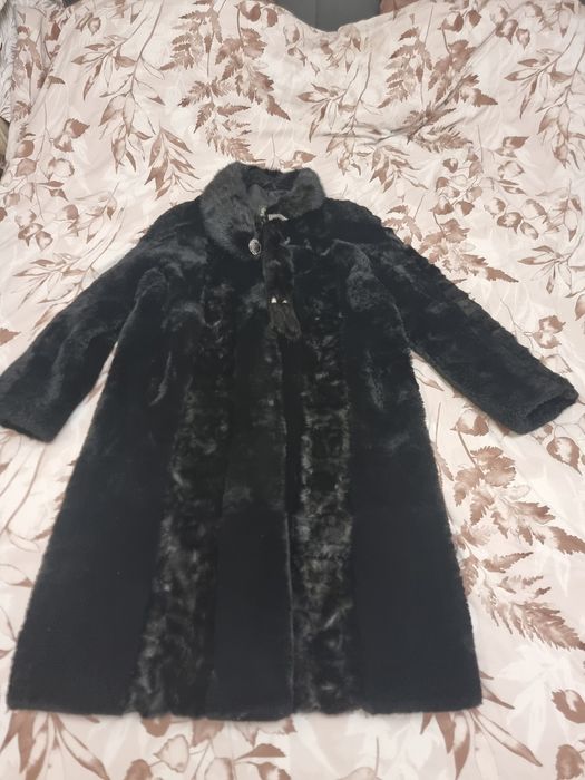 Шуба норка и мутон