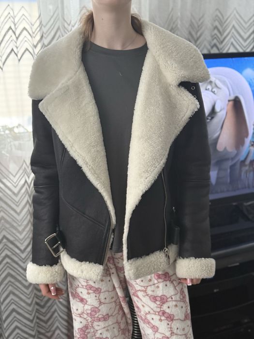 Натуральная дубленка Авиатор