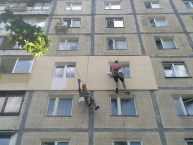 Утепление балконов и Фасадов пенопластом пеноплексом каменной ватой.