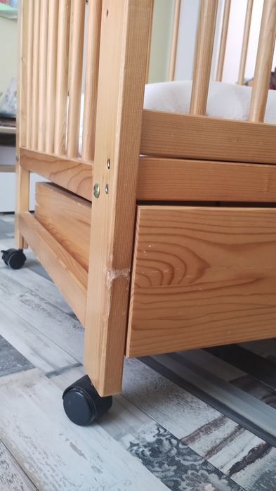 Бебешка кошара Arbor 120x60cm. с матрак