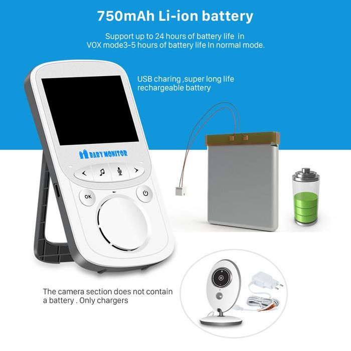 Видеоняня, няня, бейбифон ташкент, babyphone, baby monitor VB605