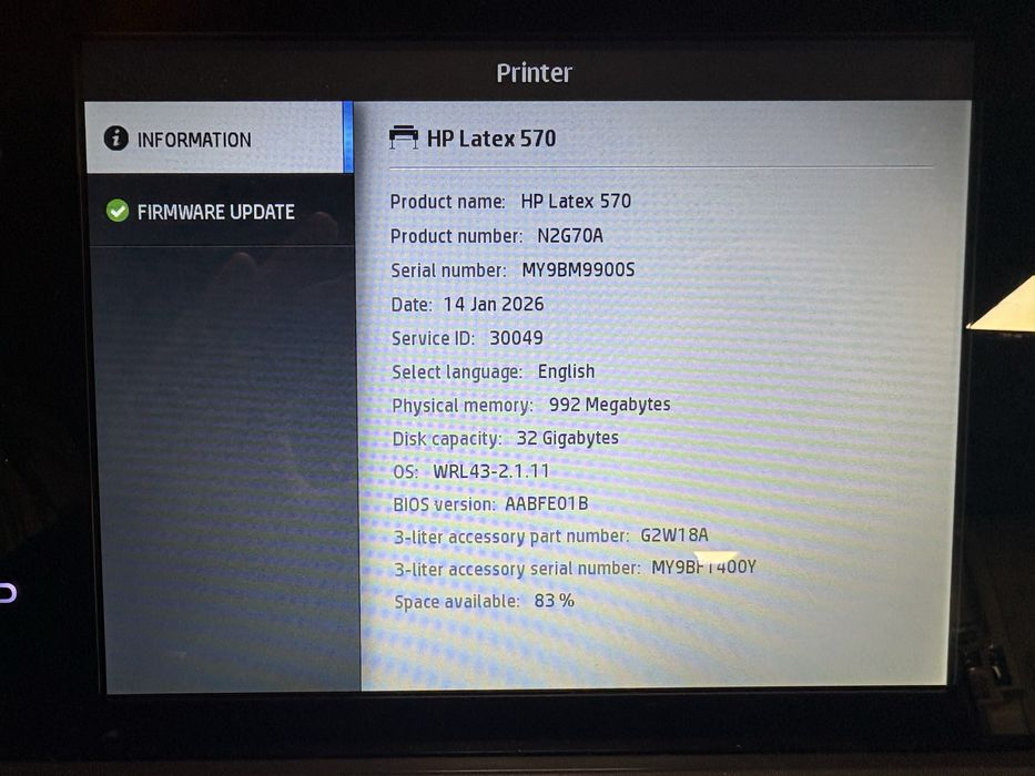 HP Latex 570 - Plotter Printer