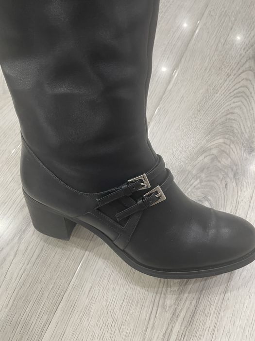 Кожаные сапоги Баскони