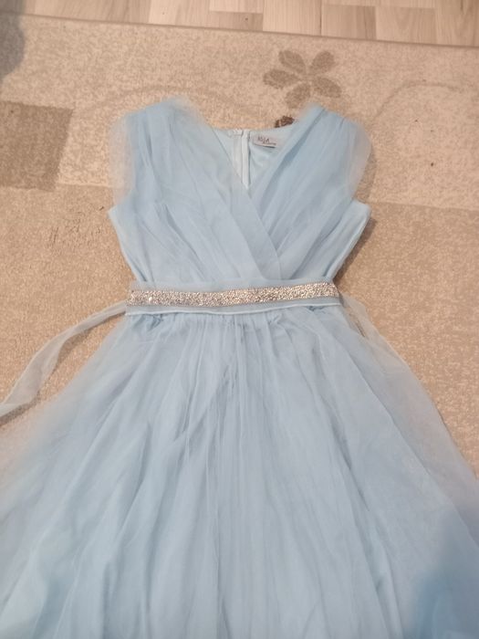 Rochie de ocazie albastru deschis
