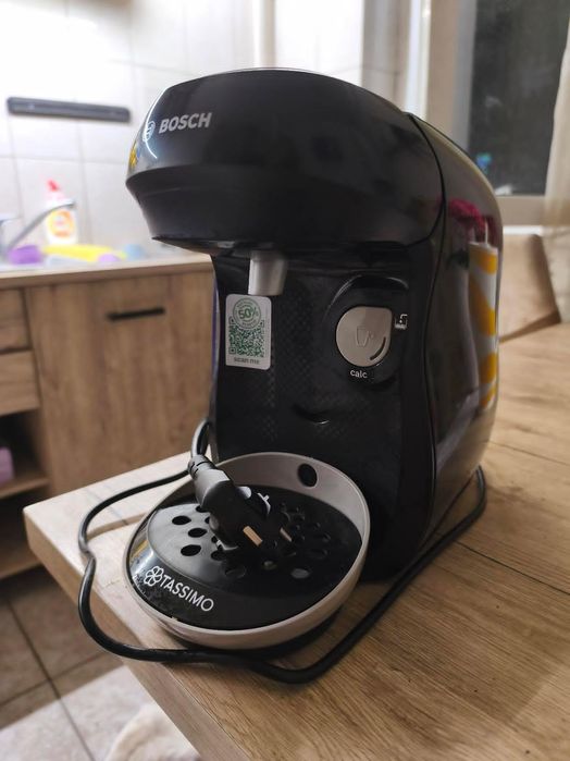 Espressor capsule BOSCH Tassimo Happy Friendly TAS102E, 0.7l, 1400W, negru