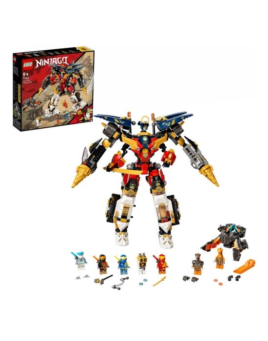 Конструктор lego ультра-комбо-робот ниндзя 71765, деталей 1104 шт
