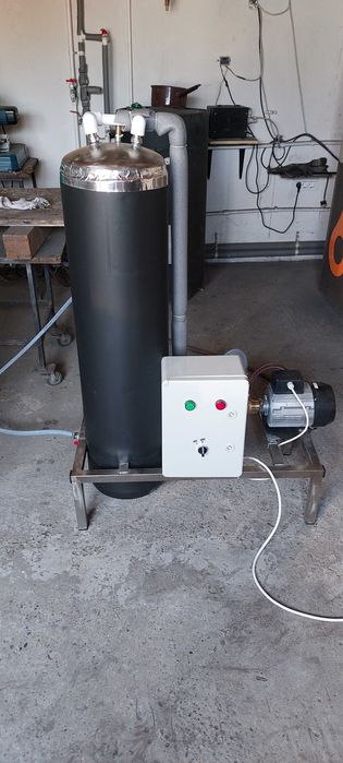 Masina de sifon si linii de imbuteliat