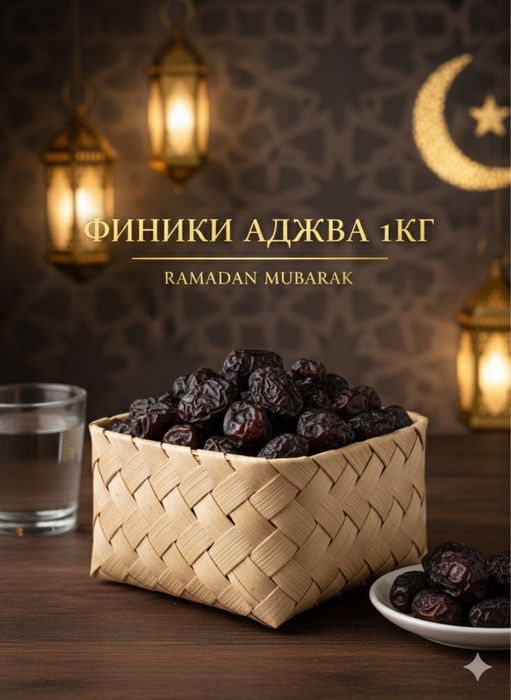Финики Аджва вес кг