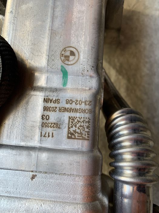 Racitor gaze egr bmw n47d20c 184cp