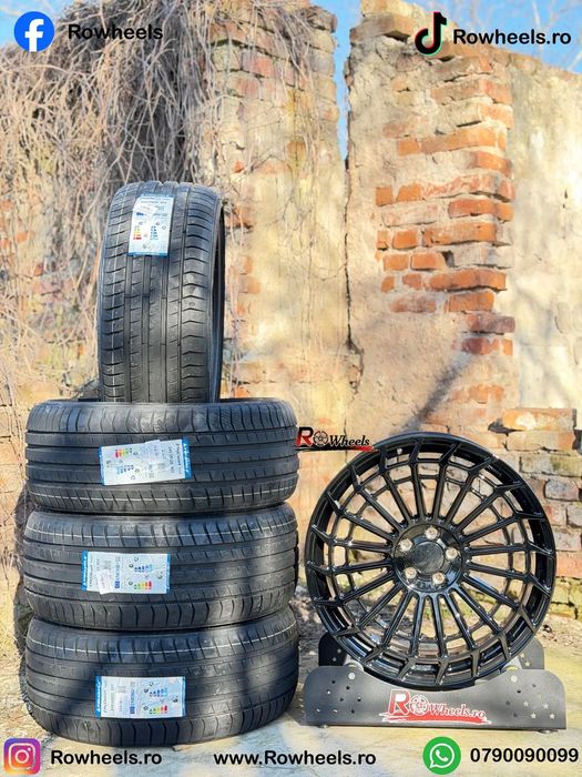 Jante Mercedes R19 AMG W222 W221 W212 W204 C class E class S class GLC GLE CLS CLE W223 W213 W214 Roti Mercedes cu anvelope vara/iarna incluse