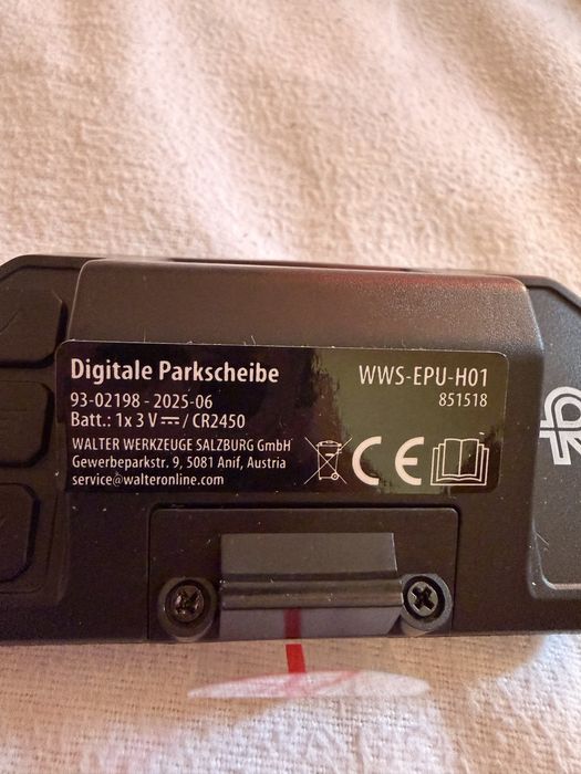 електронен паркинг часовник RIDE+GO Car Digitale Parkscheibe