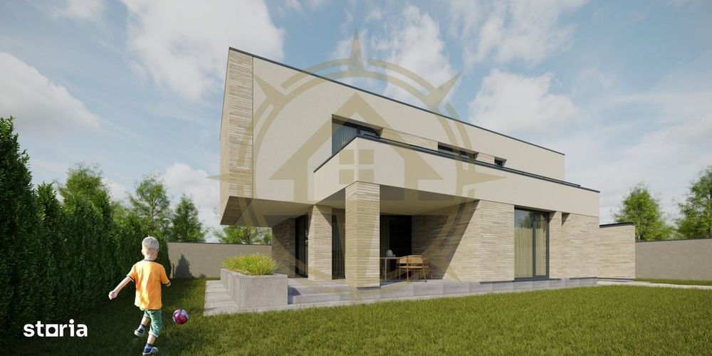 Dom00359 - vile individuale moderne 5 camere teren generos complex saf