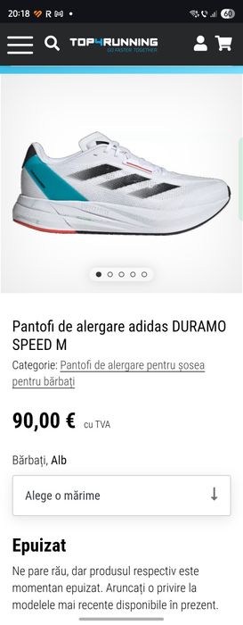 Pantofi de alergare adidas DURAMO SPEED M