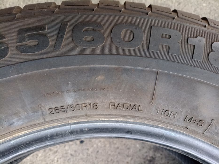 2 anvelope de iarna NOI Continental 265/60 R18 dot 2019
