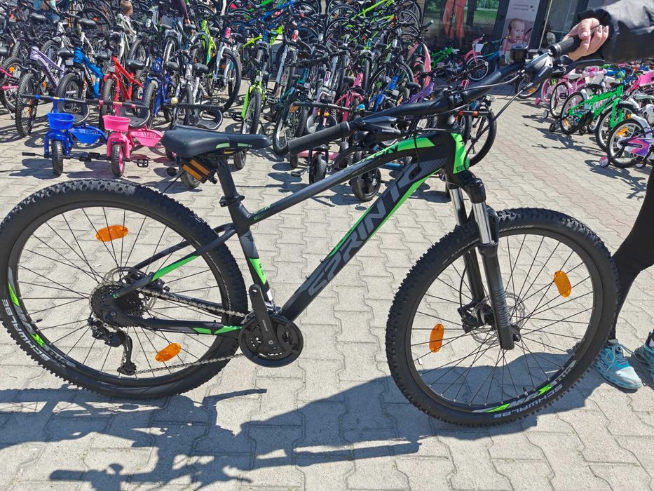 PA Велосипед 27.5" APOLON черен/зелен