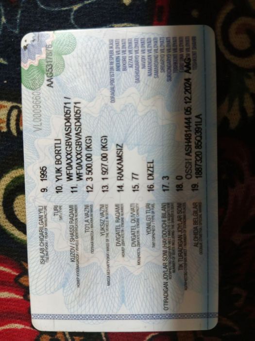 FORD transit сотилади