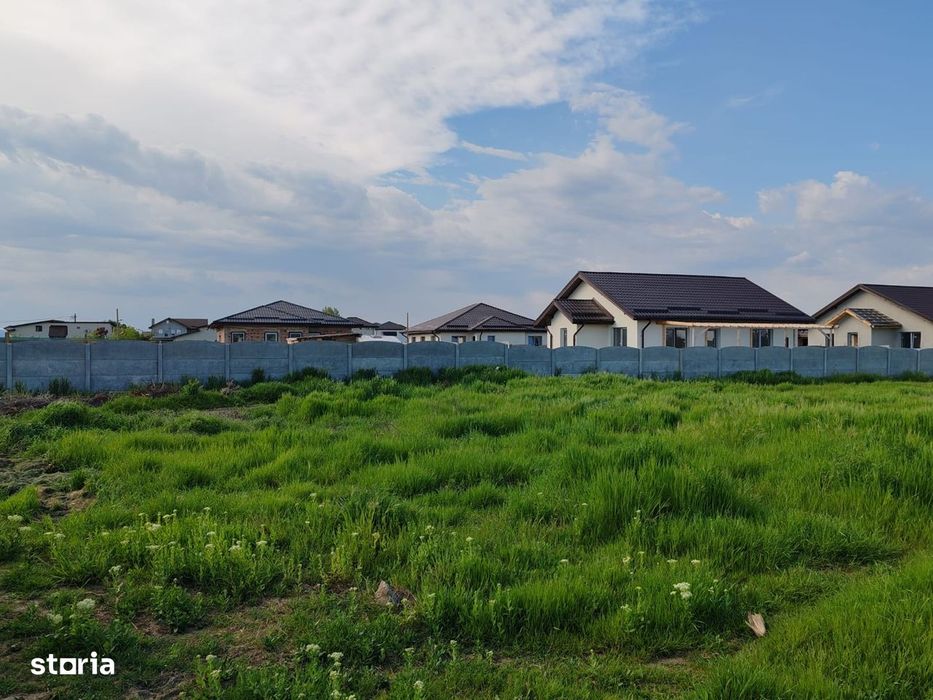 Teren de vânzare 9.200 mp  Deschidere 29 ml  Clinceni, Str. Vulturului