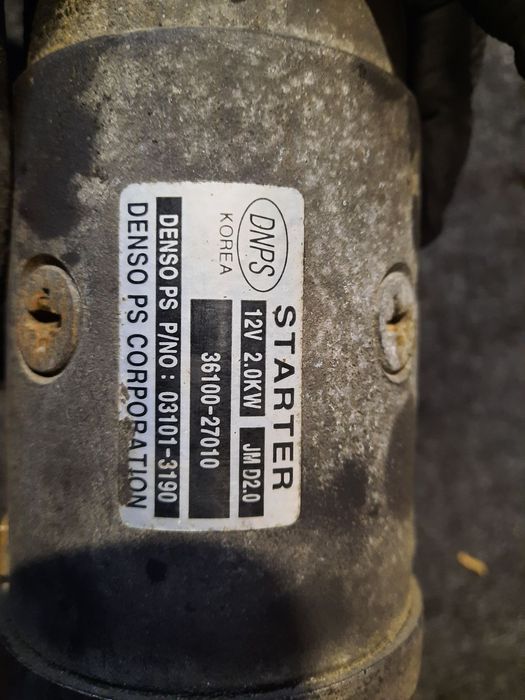 electromotor hyundai tucson 2.0crdi d4ea hyundai santa fe 2.0crdi kia