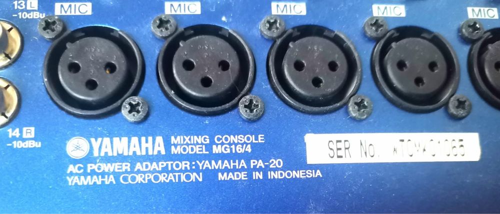 Продам микшерный пульт Yamaha MG16/4