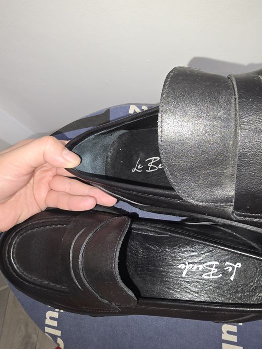 На платформе туфли броги 38рр