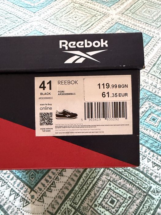Маратонки Reebok - 41 размер