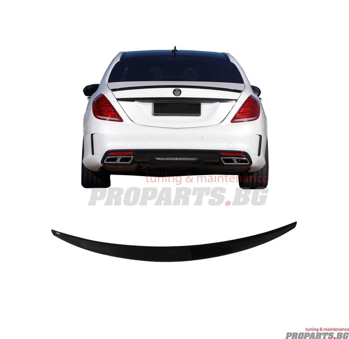 AMG тип спойлер за Mercedes Benz S class W222 13-20