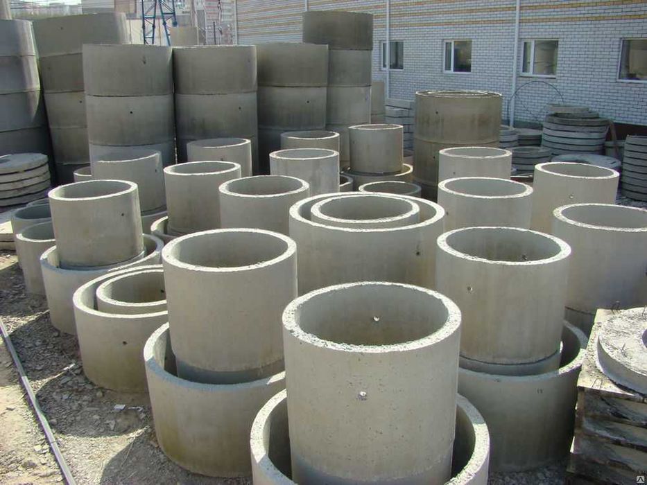 Колодец.Kalodes.Kolodec (кольцо стеновой. Дниша. Плита перекрыти