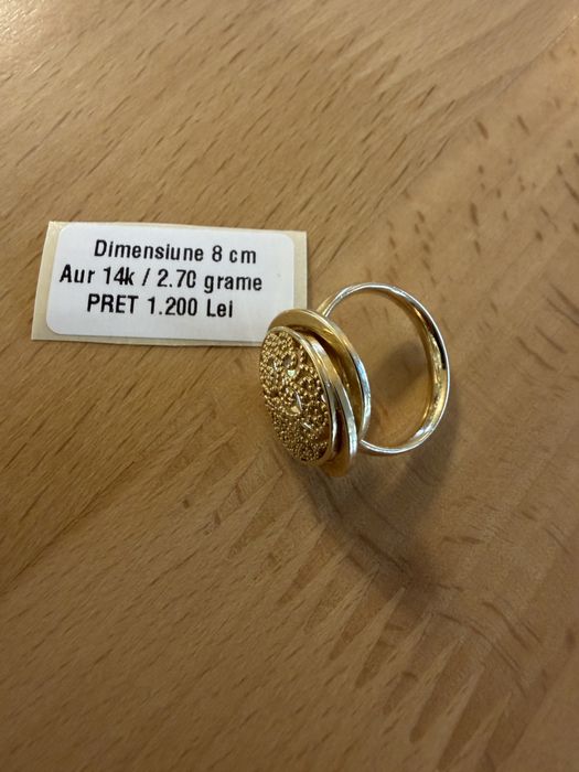 Inel din Aut 14 K