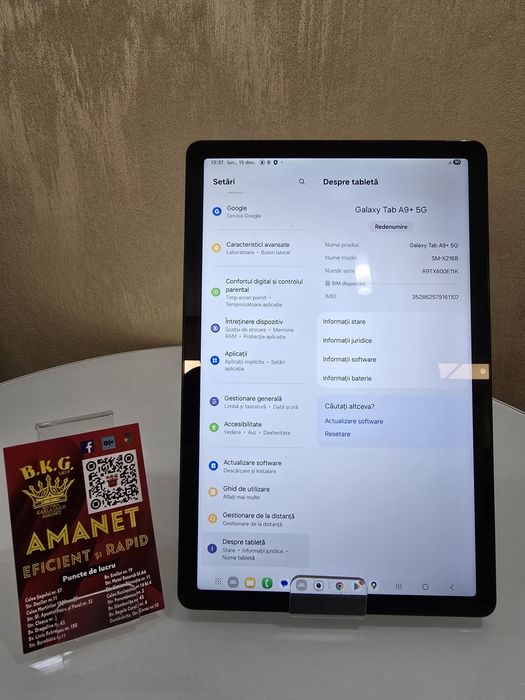 Samsung Tab A9+ 64gb Amanet BKG