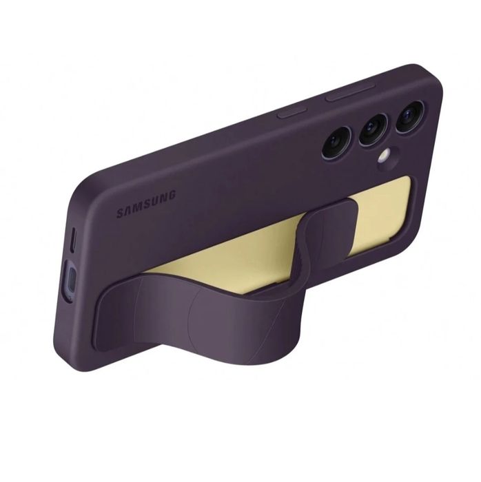 Carcasa Standing Grip pentru Samsung S24 Mov/ Dark Violet -Noua, sigil