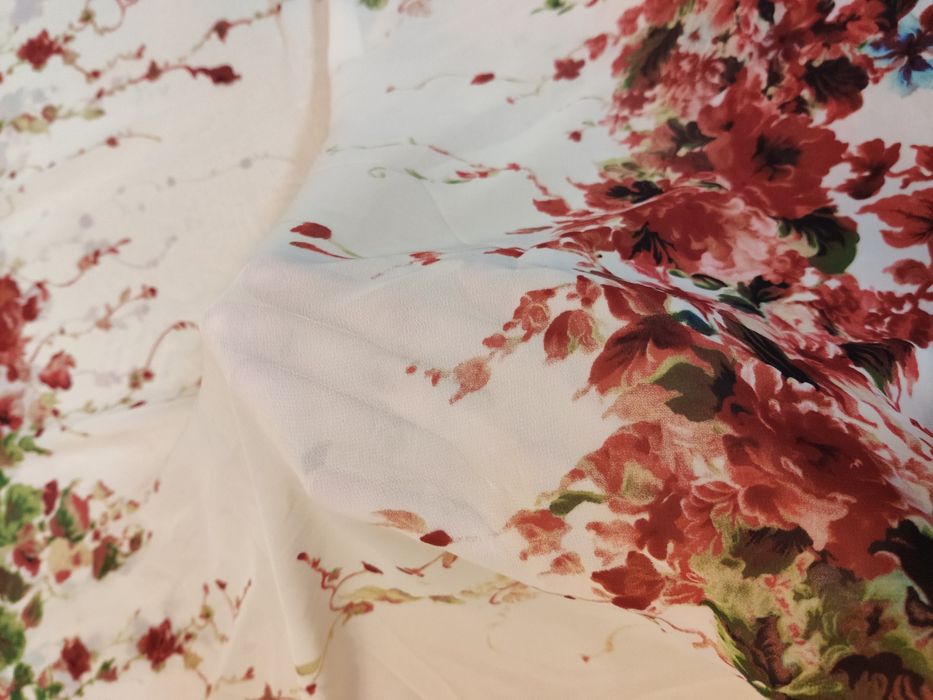 Ткань шифон разный