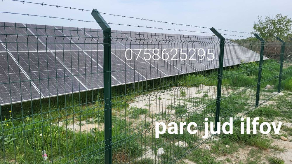 Montaj gard / gard zincat / plasa gri antracit /  plasa verde /