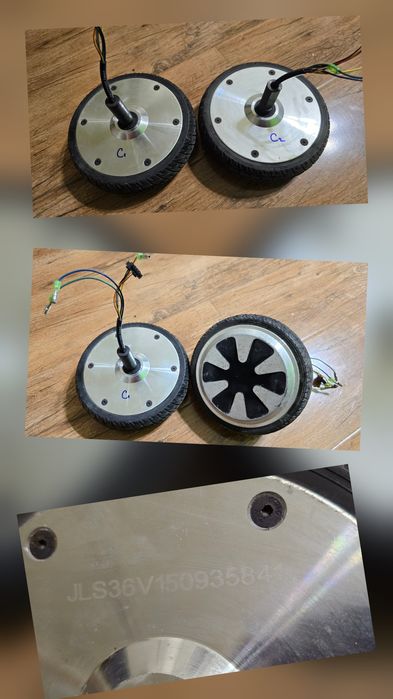 Vand roți(motoare) hoverboard, supercapacitoare 1200F, 3V