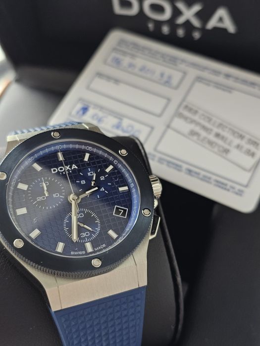 Ceas Doxa D-sport chronograph full box