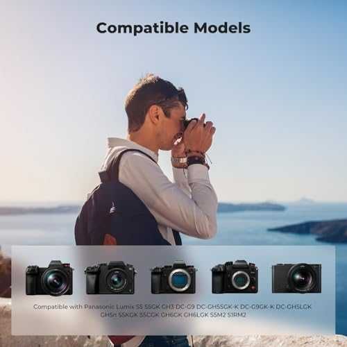 Нови DMW-BLK22 2 броя батерии USB-C 2520mAh Panasonic Lumix фотоапарат