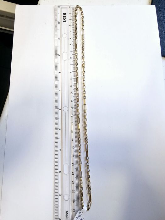 Vand lantic barbatesc din aur 14 k 6.6 g cod 462