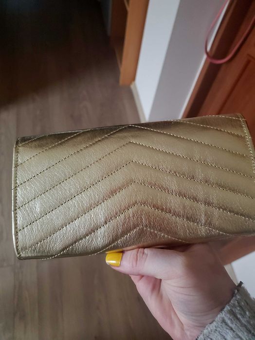 Portofel Laura Maxim, M Wallet, auriu