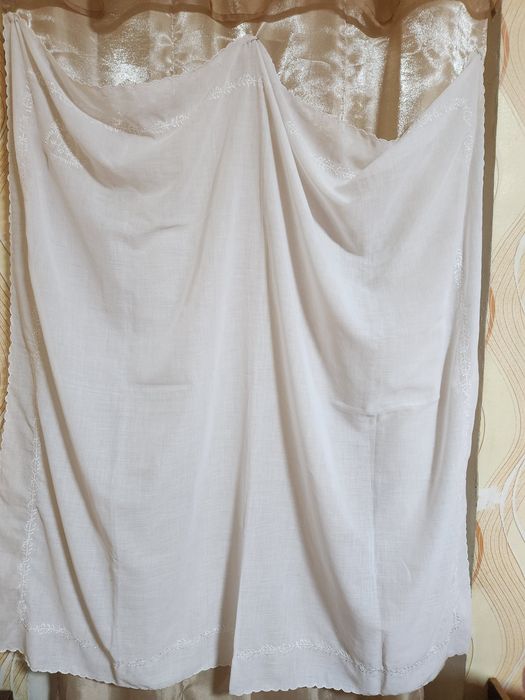 Платок  батист  и шарф  палантин .