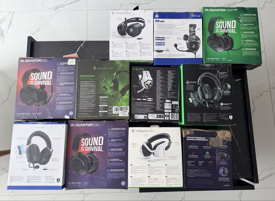 Геймърски слушалки Turtle beach jbl playstation steelseries