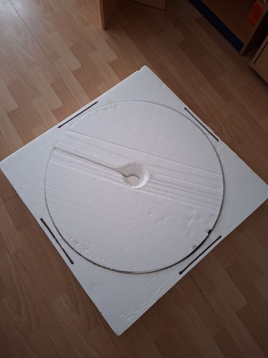 Oglindă de perete 70 cm Argintiu