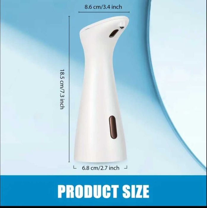 Dozator automat dispenser de sapun cu senzor, ABS/PP capacitate 200 ml