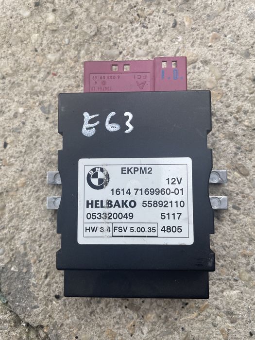 Modul pompa combustibil ekpm BMW e60 e63 e90 benzina diesel