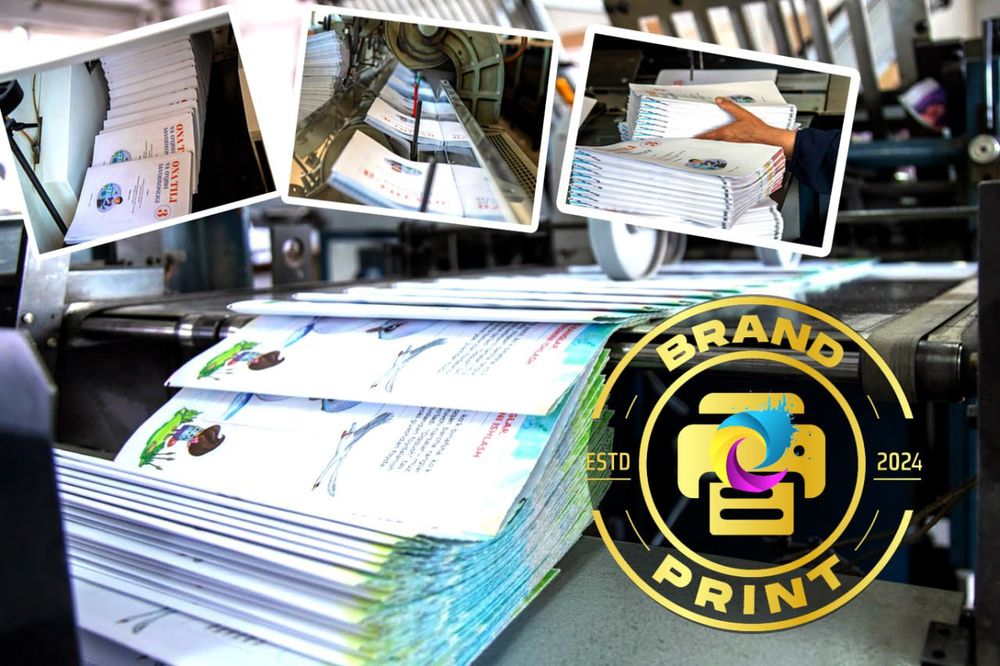 Распечатка кинг в ташкент Brandprint kitob chiqarish