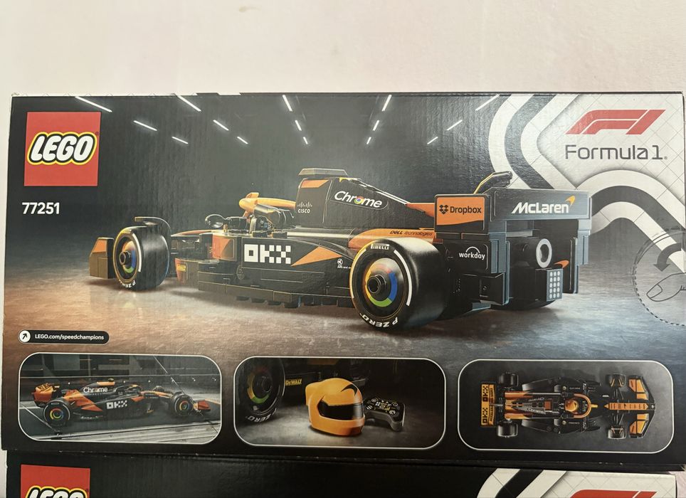 Лего болид Формула 1 McLaren MCL38