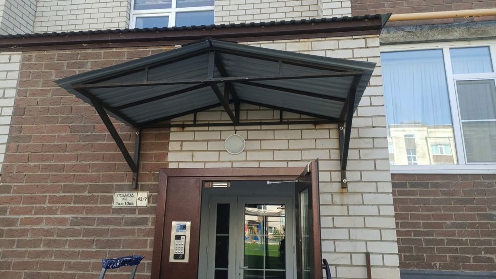 Козырек навес готовый