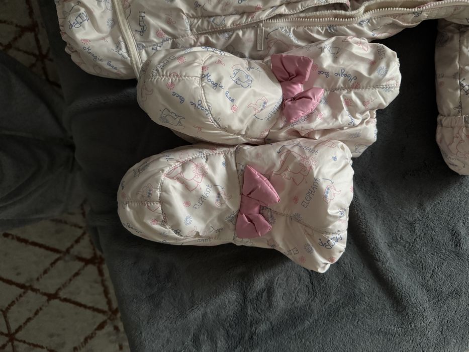 Продам зимний комбинзон для девочек